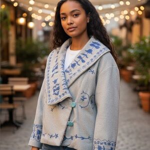 vintage handmade coat